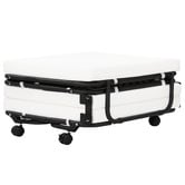 Decor Traders Foldlux Convertible Ottoman Sofa Bed with Castors &amp; Slipcover