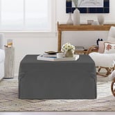 Decor Traders Foldlux Convertible Ottoman Sofa Bed with Castors &amp; Slipcover