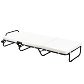 Decor Traders Foldlux Convertible Ottoman Sofa Bed with Castors &amp; Slipcover