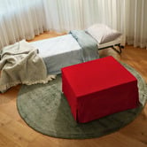 Decor Traders Foldlux Convertible Ottoman Sofa Bed with Castors &amp; Slipcover