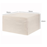 Decor Traders Foldlux Convertible Ottoman Sofa Bed with Slipcover