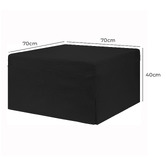 Decor Traders Foldlux Convertible Ottoman Sofa Bed with Slipcover
