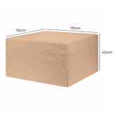 Decor Traders Foldlux Convertible Ottoman Sofa Bed with Slipcover
