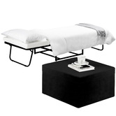 Decor Traders Foldlux Convertible Ottoman Sofa Bed with Slipcover