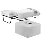 Decor Traders Foldlux Convertible Ottoman Sofa Bed with Slipcover