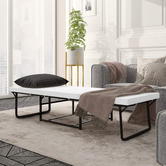 Decor Traders Foldlux Convertible Ottoman Sofa Bed with Slipcover