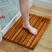 Decor Traders Slade Teak Wood Bath Mat