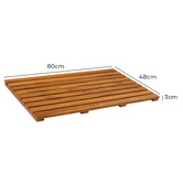 Decor Traders Finlay Teak Wood Bath Mat