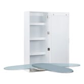 Decor Traders Finn Wall Mounted Ironing Board Cabinet with Mirror
