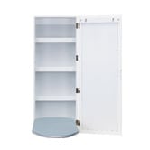 Decor Traders Finn Wall Mounted Ironing Board Cabinet with Mirror