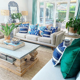 Capeview Interiors Sienna Linen-Blend Cushion Cover