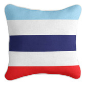 Capeview Interiors Classic Stripe Linen-Blend Cushion Cover