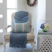Capeview Interiors Kosma Rectangular Linen-Blend Cushion Cover