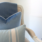 Capeview Interiors Kosma Rectangular Linen-Blend Cushion Cover