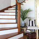 Capeview Interiors Classic Stripe Linen-Blend Cushion Cover