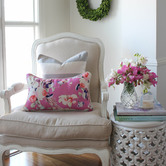 Capeview Interiors Classic Stripe Linen-Blend Cushion Cover
