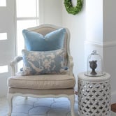 Capeview Interiors Louis Rectangular Linen-Blend Cushion Cover