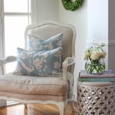 Capeview Interiors Louis Rectangular Linen-Blend Cushion Cover