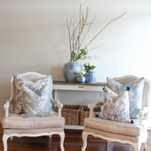 Capeview Interiors Louis Linen-Blend Cushion Cover