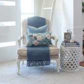 Capeview Interiors Elizabeth Rectangular Linen-Blend Cushion Cover