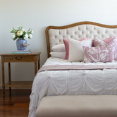 Capeview Interiors Louis Linen-Blend Cushion Cover