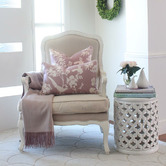 Capeview Interiors Louis Linen-Blend Cushion Cover