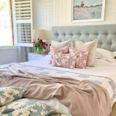Capeview Interiors Louis Linen-Blend Cushion Cover