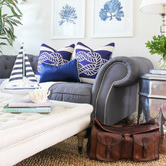 Capeview Interiors Aeliana Rectangular Velvet Cushion Cover