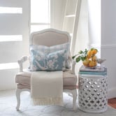 Capeview Interiors Louis Rectangular Linen-Blend Cushion Cover