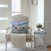 Capeview Interiors Elizabeth Rectangular Linen-Blend Cushion Cover