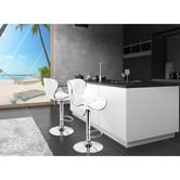 Hoxton Room Luna Faux Leather Adjustable Barstools