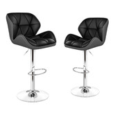 Hoxton Room Willa Faux Leather Adjustable Barstools