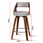 Hoxton Room 65cm Dillon Swivel Bar Stools