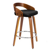 Hoxton Room 64cm Newton Faux Leather Swivel Barstools