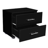 Hoxton Room Allanis 2 Drawer Bedside Table