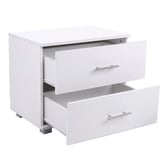 Hoxton Room Allanis 2 Drawer Bedside Table