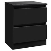 Hoxton Room Regal 2 Drawer Bedside Table