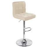 Hoxton Room Ralph Faux Leather Adjustable Barstools
