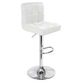 Hoxton Room Ralph Faux Leather Adjustable Barstools