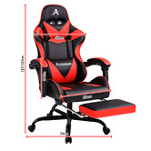 Hoxton Room Darius Faux Leather Gaming Chair with Lumbar Massage