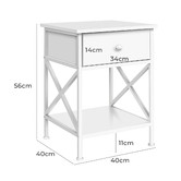 Hoxton Room Cronus Bedside Table