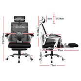 Hoxton Room Timoney Mesh Back Reclining Office Chair