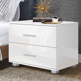 Hoxton Room Allanis 2 Drawer Bedside Table