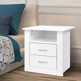Hoxton Room Manchester 2 Drawer Bedside Table