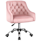 Hoxton Room Carrion Tufted Velvet Office Chair