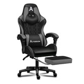 Hoxton Room Sova Faux Leather Gaming Chair with Lumbar Massage