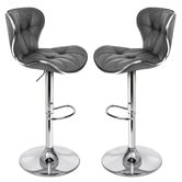 Hoxton Room Luna Faux Leather Adjustable Barstools