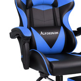 Hoxton Room Darius Faux Leather Gaming Chair with Lumbar Massage
