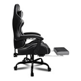 Hoxton Room Darius Faux Leather Gaming Chair with Lumbar Massage