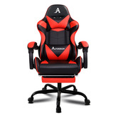 Hoxton Room Darius Faux Leather Gaming Chair with Lumbar Massage
